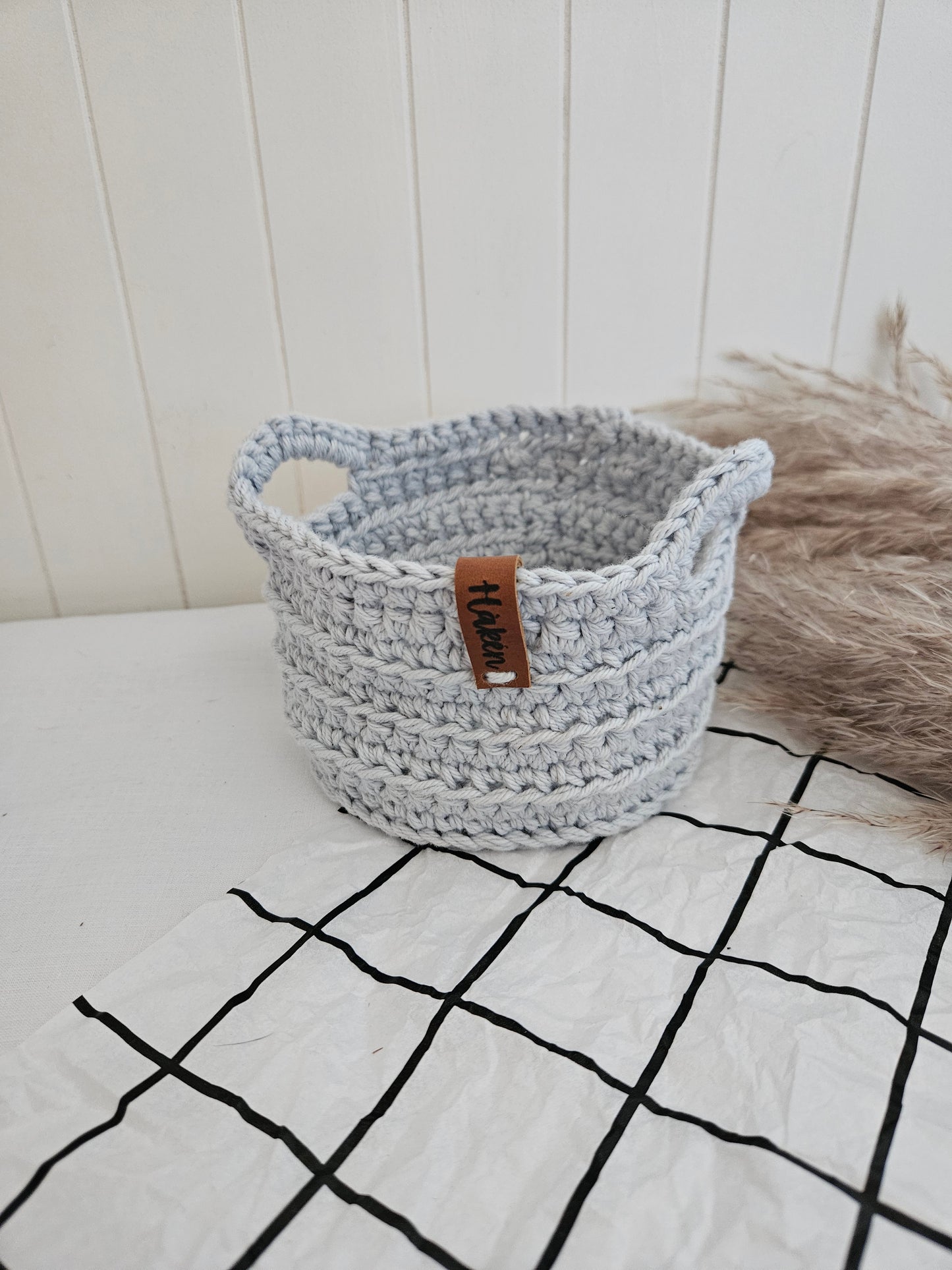 Crochet Basket 12 cm