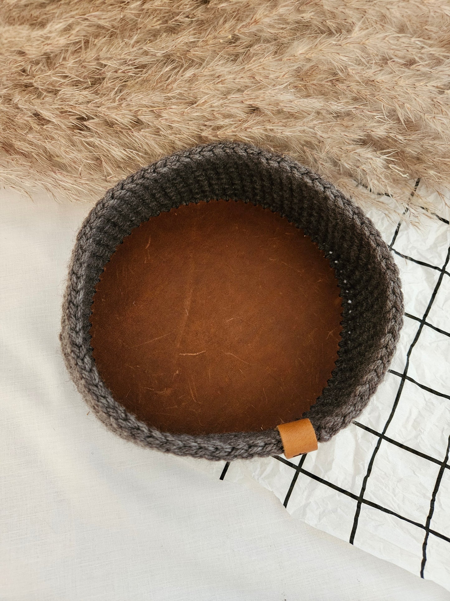 Crochet Basket 18cm