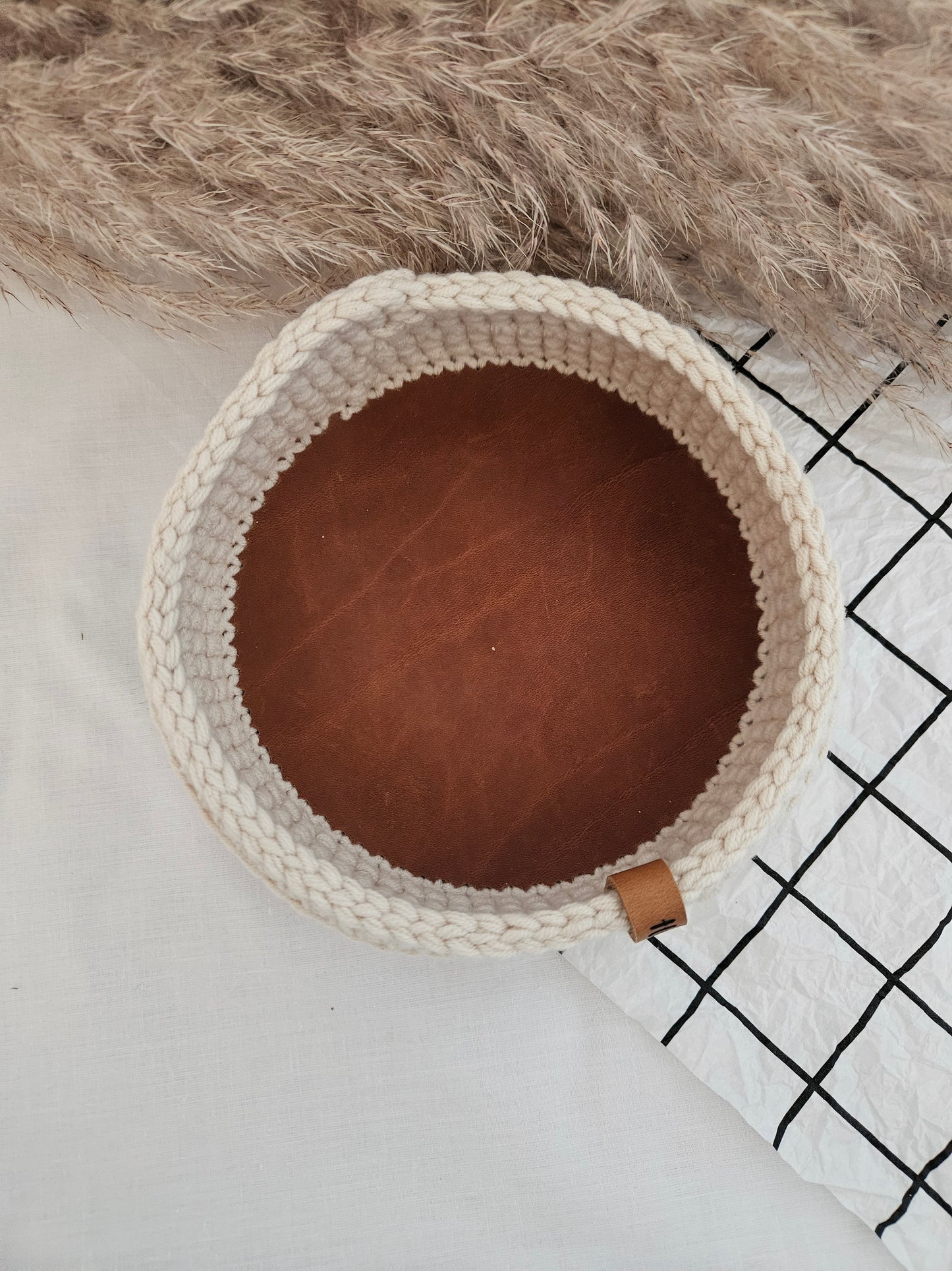 Crochet Basket 17cm