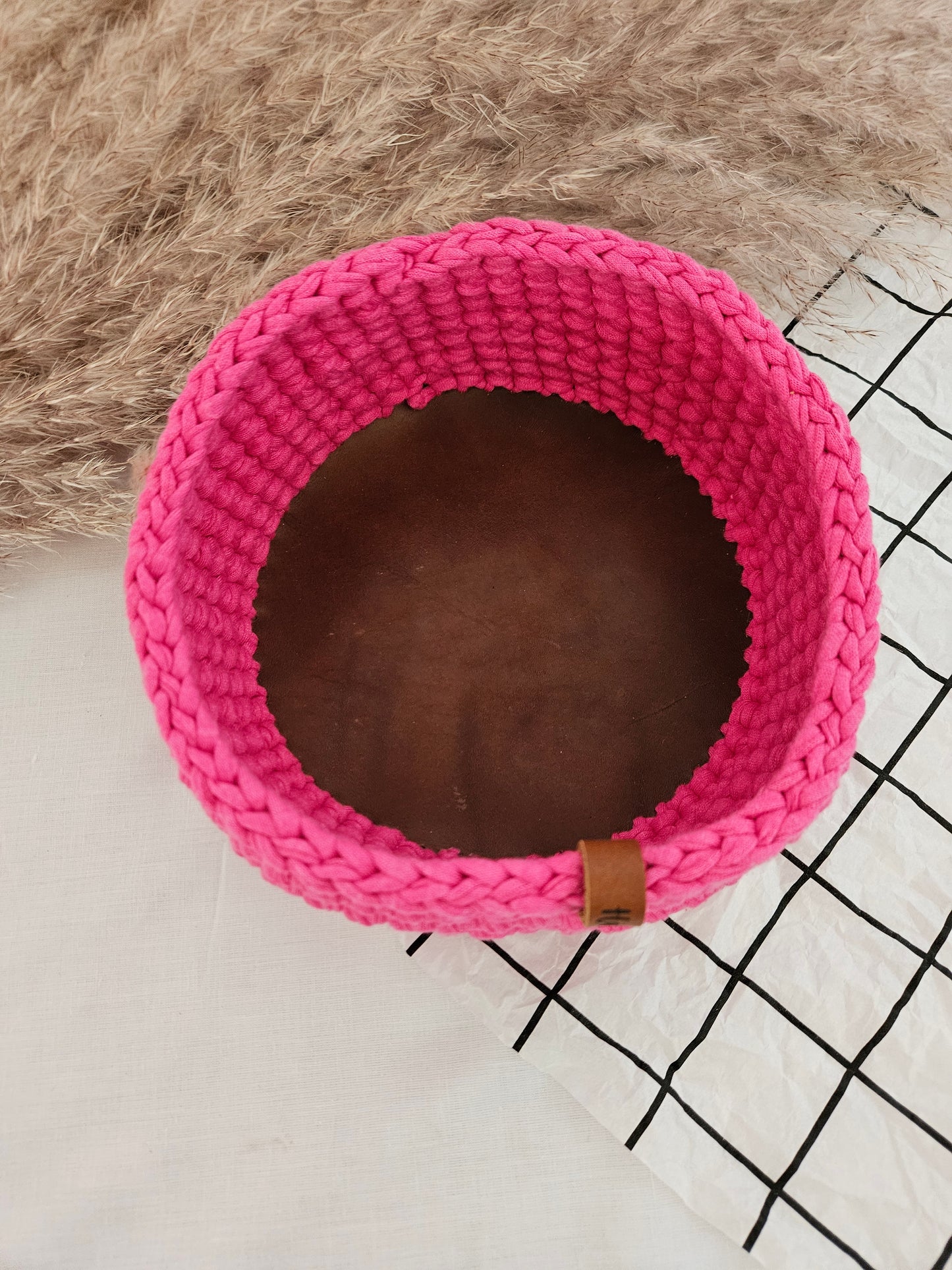 Crochet Basket 18 cm