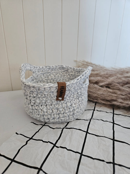 Crochet Basket 12 cm