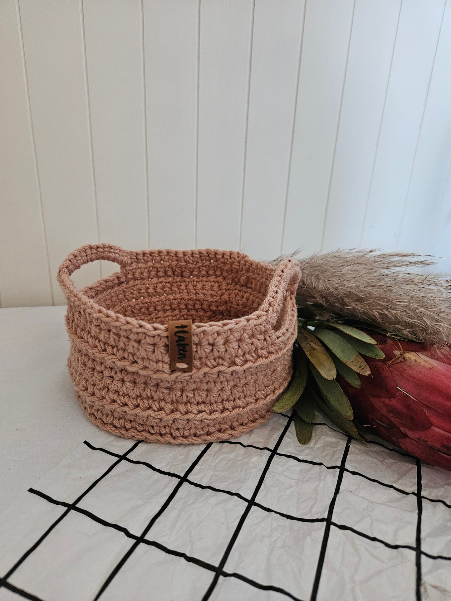 Crochet Basket 16 cm