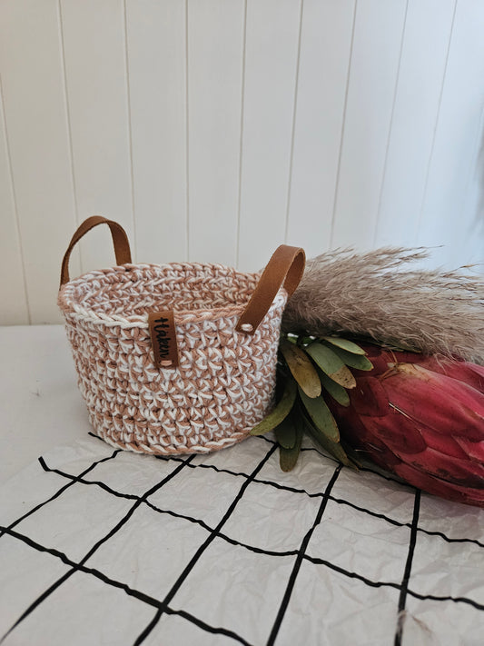 Crochet Basket 12 cm