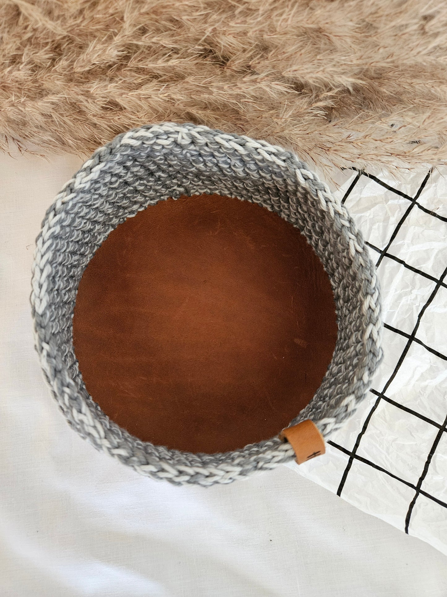 Crochet Basket 18cm