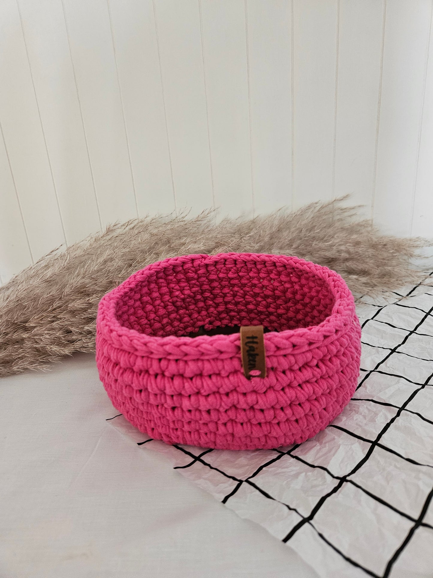 Crochet Basket 18 cm