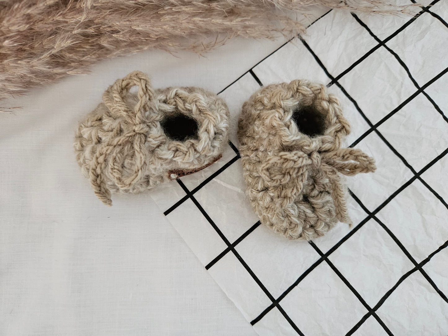 Crochet "Vellies" 0-3months